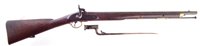 Lot 26 - Percussion Constabulary carbine with correct locking socket bayonet