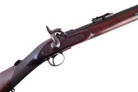 Lot 18 - Westley Richards .451 Monkey Tail rifle with accessories in later case.