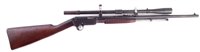 Lot 49 - BSA pump action .22lr rifle,  with Parker Hale Target Scope.