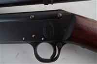 Lot 49 - BSA pump action .22lr rifle,  with Parker Hale Target Scope.