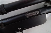 Lot 49 - BSA pump action .22lr rifle,  with Parker Hale Target Scope.