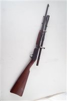 Lot 49 - BSA pump action .22lr rifle,  with Parker Hale Target Scope.