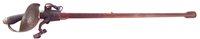 Lot 158 - Pattern 1912 cavalry officer's sword and leather covered scabbard