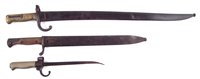 Lot 159 - Three bayonets