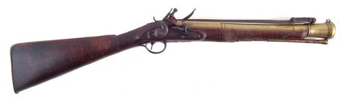 Lot 10 - Flintlock Blunderbuss by Richardson