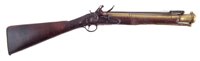 Lot 10 - Flintlock Blunderbuss by Richardson