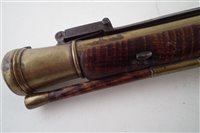 Lot 10 - Flintlock Blunderbuss by Richardson