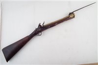 Lot 10 - Flintlock Blunderbuss by Richardson