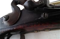 Lot 10 - Flintlock Blunderbuss by Richardson