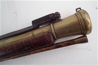 Lot 10 - Flintlock Blunderbuss by Richardson