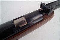 Lot 96 - BSA Airsporter Air rifle, unmarked calibre serial number WR01302