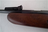 Lot 96 - BSA Airsporter Air rifle, unmarked calibre serial number WR01302