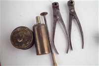 Lot 40 - Percussion .120 bore pepper pot pistol