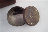 Lot 40 - Percussion .120 bore pepper pot pistol