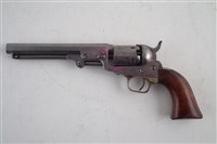 Lot 45 - Colt 1849 .31 pocket revolver