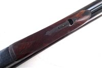 Lot 63 - Westley Richards drop lock side by side shotgun with single trigger serial number 16812