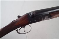 Lot 60 - BSA box lock side by side non ejector shotgun serial number 34145