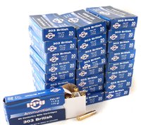 Lot 130 - Five hundred PPU .303 British once fired cases