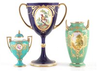 Lot 60 - Three Minton vases