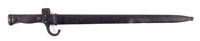 Lot 348 - Berthier Rifle bayonet and scabbard issued to the French Navy's Troupes de Marine
