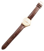 Lot 168 - A Tudor 9ct gold 1960 wristwatch with presentation inscription