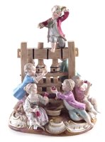 Lot 226 - Meissen figure group