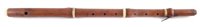 Lot 38 - Boxwood and ivory flute by Cahusac 41 Hay Market London