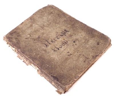 Lot 187 - Manuscript Recipe Book inscribed M. Duckering's Recipe Book, 1796 and one other.