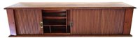 Lot 2 - L.N.W.R. (London North Western Railways) Victorian mahogany tabletop stationary cabinet.