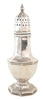 Lot 93 - Silver sugar shaker