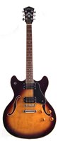 Lot 113 - Washburn HB30TS semi acoustic guitar