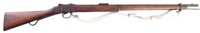 Lot 36 - Martini Henry MkIV 577/450 rifle dated 1887 with white leather sling