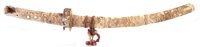 Lot 146 - Japanese ivory wakizashi.