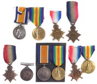 Lot 305 - Collection of WW1 Northumberland Fusiliers medals