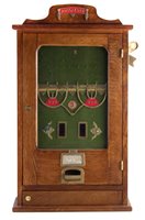 Lot 1 - Pool Tote Lucky Star Novelty reproduction penny slot machine