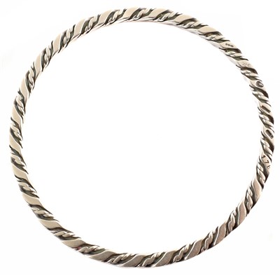 Lot 50 - Georg Jensen silver bangle