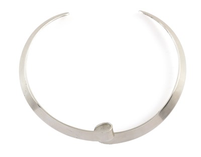 Lot 52 - Georg Jensen silver torque collarette