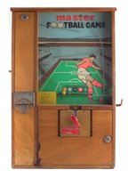 Lot 22 - Mastermatic 'Master Football Game' penny slot machine
