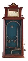 Lot 47 - French slot machine, stamped inside A Bessmann