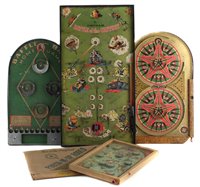 Lot 56 - Four vintage Bagatelle board games