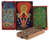 Lot 58 - Four vintage Bagatelle board games