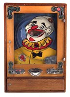 Lot 66 - Bryans Clown Pilwin 56 penny slot pinball machine