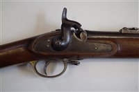 Lot 22 - James Aston Hythe percussion P53 pattern .577 rifle