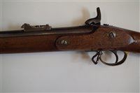 Lot 22 - James Aston Hythe percussion P53 pattern .577 rifle