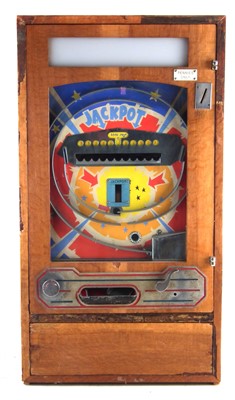 Lot 74 - Philip Shefras Jackpot penny slot pinball machine