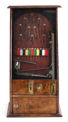 Lot 76 - Early 20th century slot pinball machine