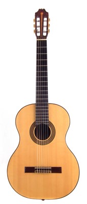 Lot 43 - Classical guitar by John Brayford, with hard case