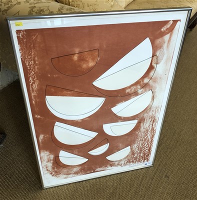 Lot 315 - Barbara Hepworth, "Olympus", signed lithograph.