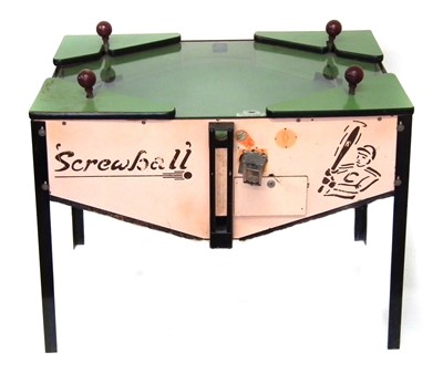 Lot 113 - Screwball games table by Alfred Crompton