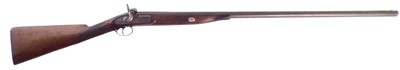 Lot 29 - Percussion sporting gun